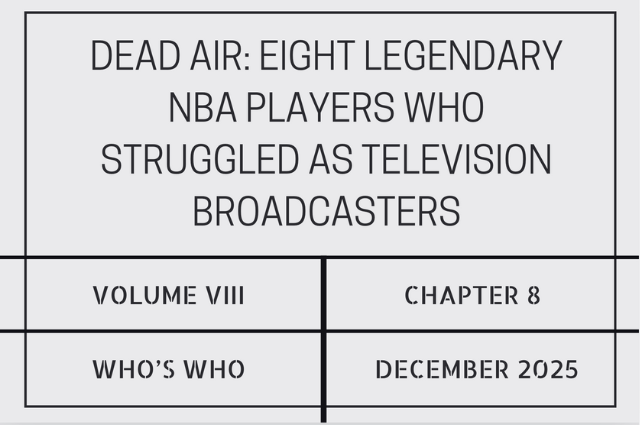 Dead air: Eight legendary NBA players who struggled as television&nbsp;broadcasters