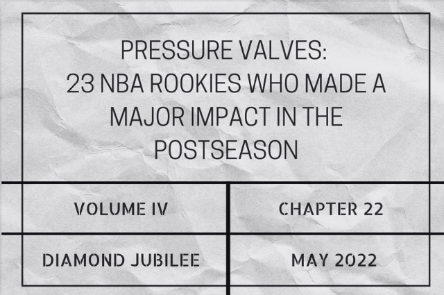 Pressure valves: 23 NBA rookies who made a major impact in the&nbsp;postseason