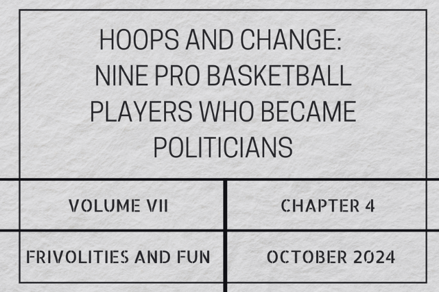 Hoops and change: Nine pro basketball players who became&nbsp;politicians