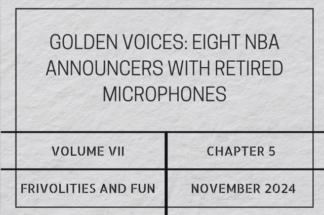 Golden voices: Eight NBA announcers with retired&nbsp;microphones