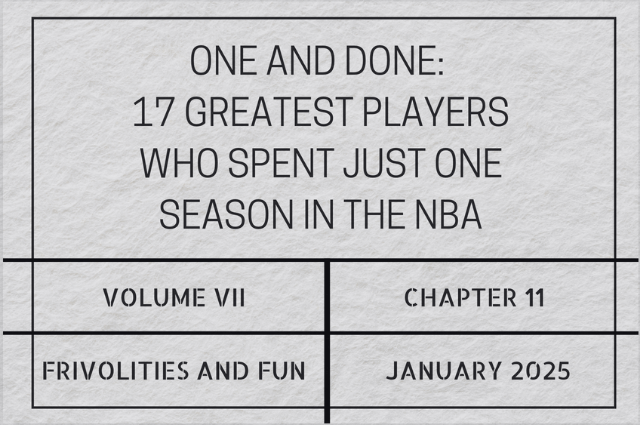 One and done: 17 greatest players who spent just one season in the&nbsp;NBA
