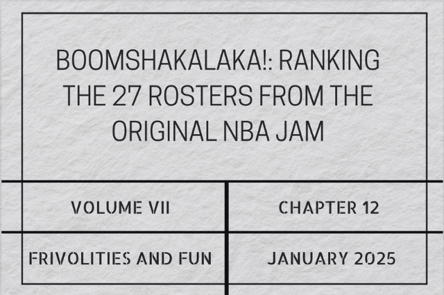 Boomshakalaka!: Ranking the 27 rosters from the original NBA Jam (1993 arcade&nbsp;edition)