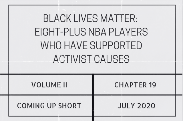 Black lives matter: Eight-plus NBA players who have supported activist&nbsp;causes
