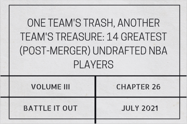 One team’s trash, another team’s treasure: 14 greatest (post-merger) undrafted NBA&nbsp;players