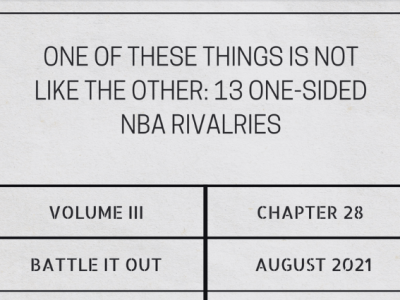 One of these things is not like the other: 13 one-sided NBA&nbsp;rivalries
