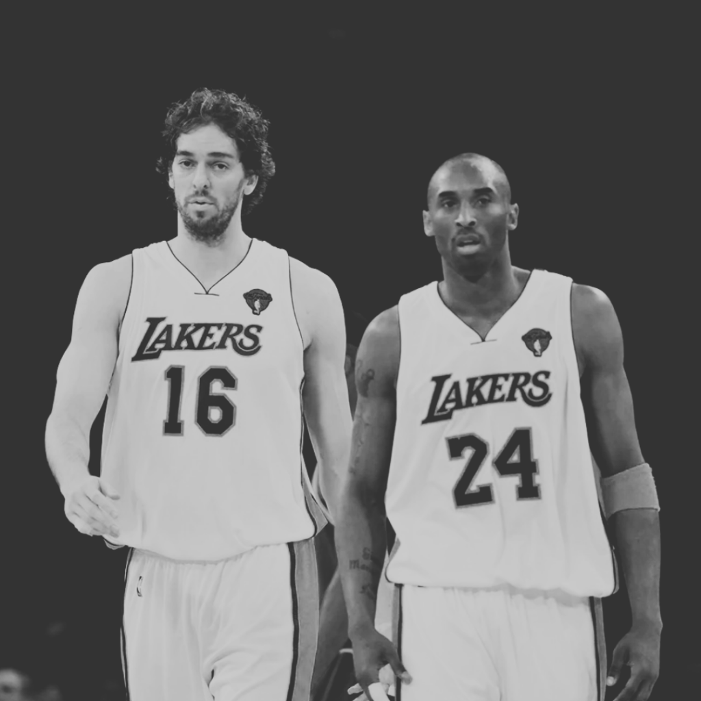 The Lakers go back-to-back with Kobe and Gasol